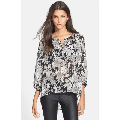 Astr The Label  High/low Blouse In Multi