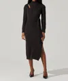 Astr Audree Sweater Dress In Pink