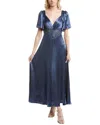 Astr The Label Aurelia Maxi Dress In Blue