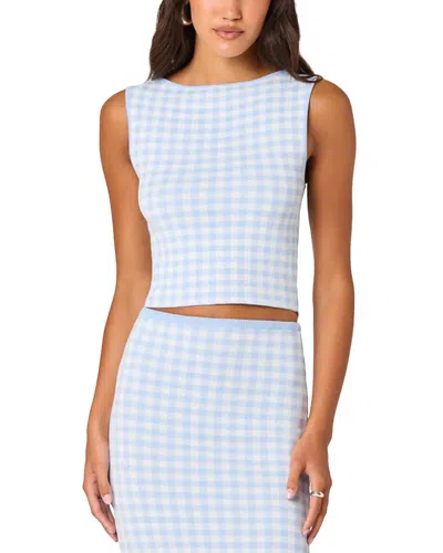 Astr The Label Babbett Sweater Top In Gray