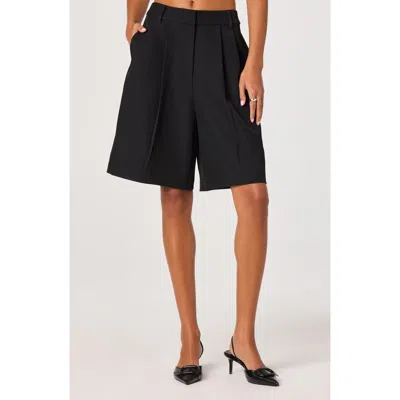Astr The Label Bermuda Shorts In Black