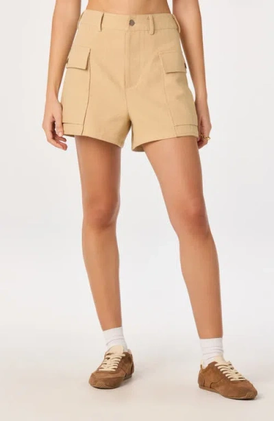 Astr The Label Beron Cargo Shorts In Brown