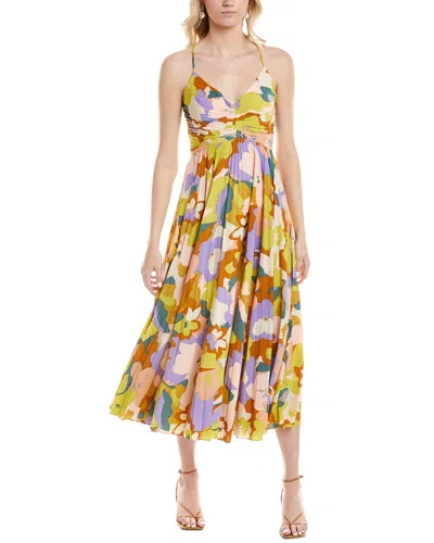 Astr The Label Blythe Maxi Dress In Orange