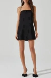 Astr The Label Cassiel Sequin Fringe Minidress In Black