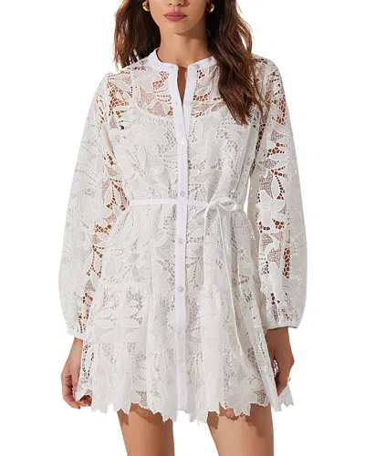 Astr The Label Celie Dress In White