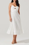 Astr The Label Celina A-line Midi Dress