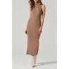 Astr The Label Channary Rib Midi Sweater Dress
