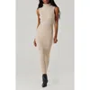 Astr The Label Channary Turtleneck Sweater Dress In Neutral