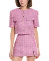 Astr The Label Covina Wool-blend Jacket In Pink