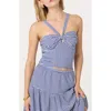Astr The Label Cutout V-strap Tank