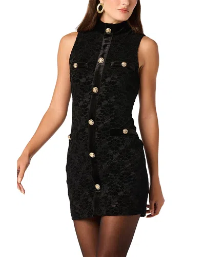 Astr The Label Daphne Lace Mini Dress In Black