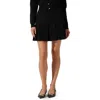 Astr The Label Denisa Pleated Miniskirt In Black