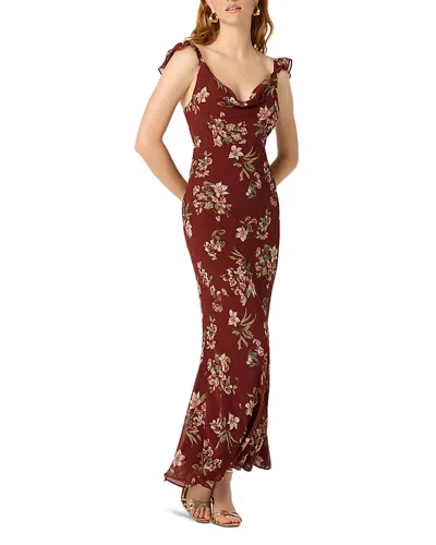 Astr The Label Denisse Maxi Dress In Brown