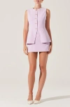 Astr The Label Dilone Layered Dress In Lilac