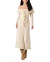 Astr The Label Dorian Dress In White