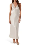 Astr The Label Ellora Sleeveless A-line Dress In White
