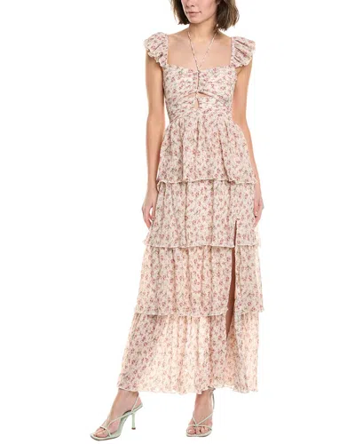 Astr The Label Emmeline Maxi Dress In Pink