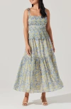 Astr The Label Ethelind Floral Tiered Sundress