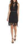 Astr The Label Felicity Sheath Dress In Black