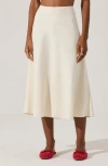 Astr The Label Flared Midi Skirt