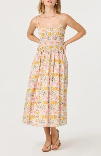 Astr The Label Floral Print A-line Dress