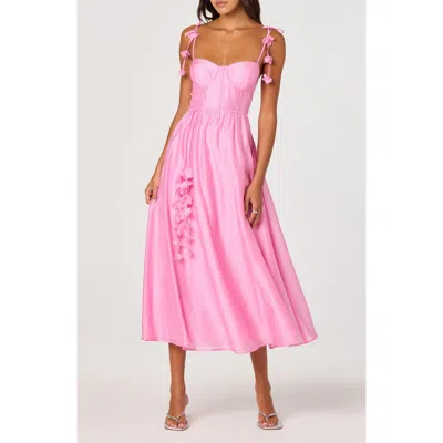 Astr The Label Halcyon Dress In Pink