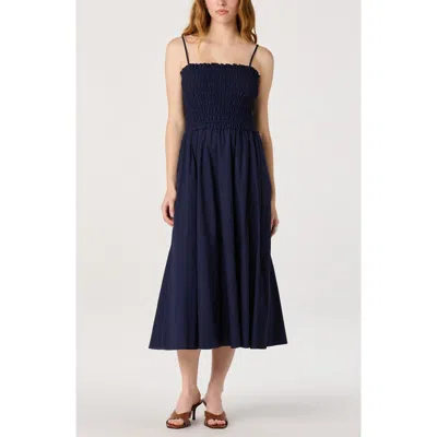 Astr The Label Harper A-line Dress In Blue