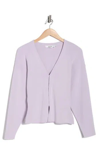 Astr The Label Hook Closure Cardigan In Multi