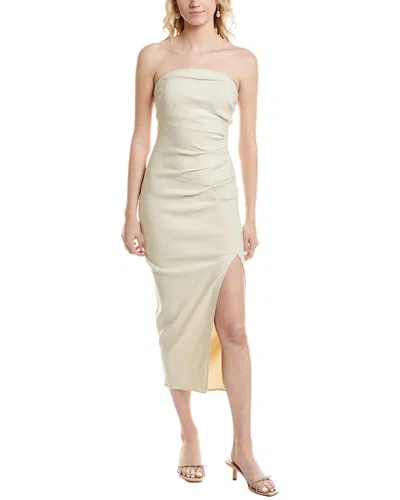 Astr The Label Iota Midi Dress In Neutral