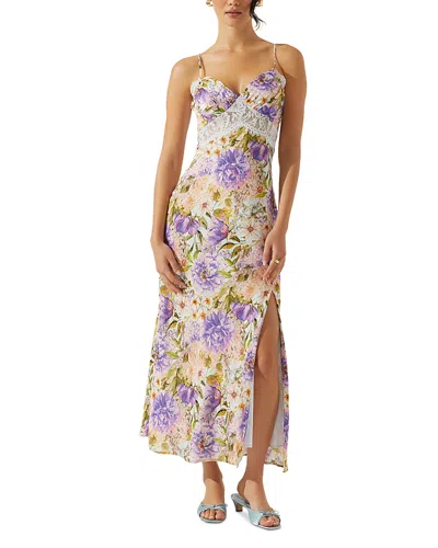 ASTR ASTR THE LABEL IVANNA LACE TRIM DRESS