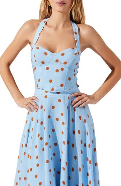 Astr Janie Top In Blue