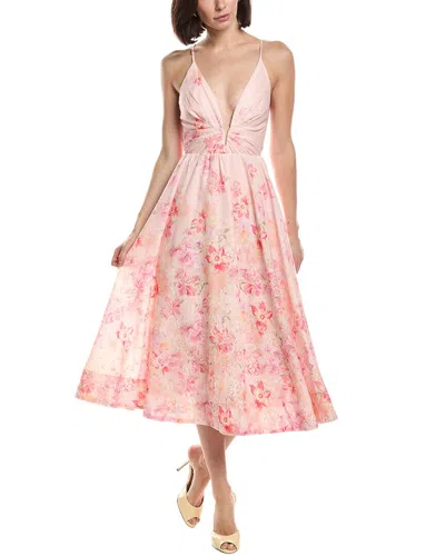 Astr The Label Janna Midi Dress In Multi