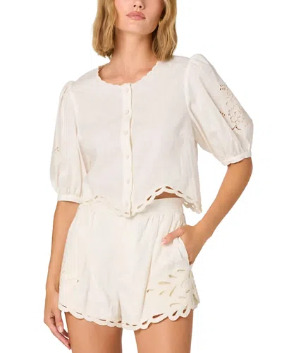 Astr The Label Joellyn Top In White