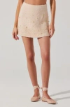 Astr The Label Joly Pearly Sweater Skirt In Neutral