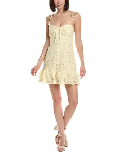 Astr The Label Kelley Mini Dress In Yellow
