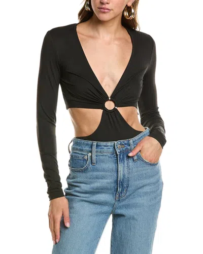 Astr The Label Kiara Bodysuit In Black