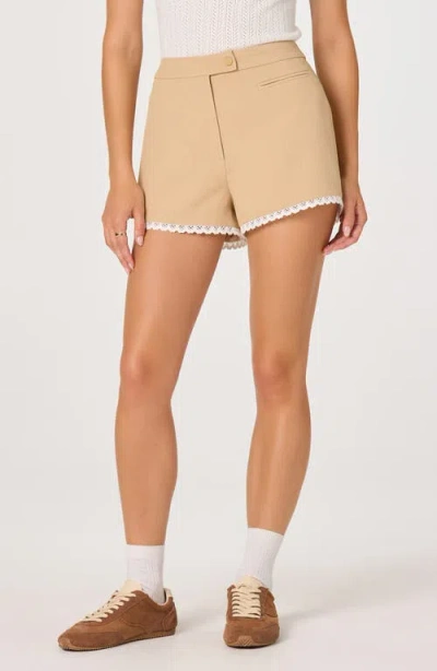 Astr The Label Kya Mini Shorts In Brown