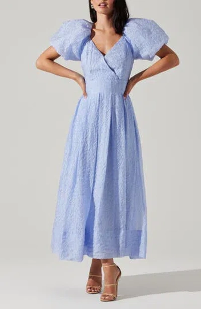 Astr The Label Linette A-line Dress In Blue