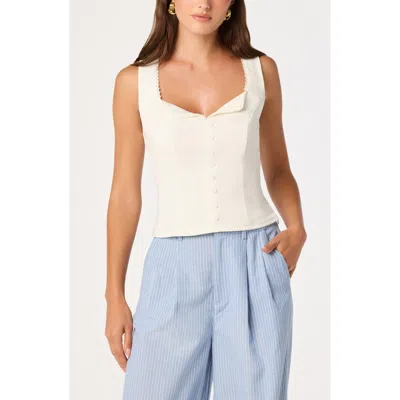 Astr The Label Maddison Tank In White