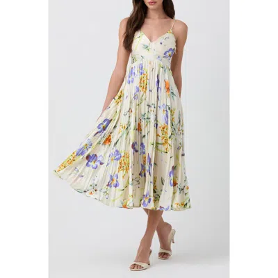 Astr The Label Maeve Floral Midi Sundress