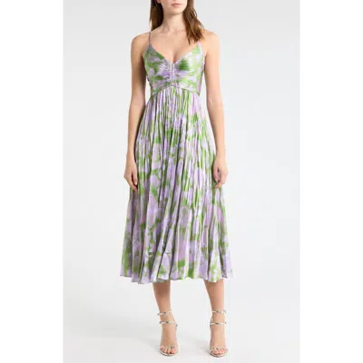 Astr The Label Maeve Midi Dress In Green