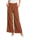 Astr The Label Milani High Waist Wide Leg Pants In Brown