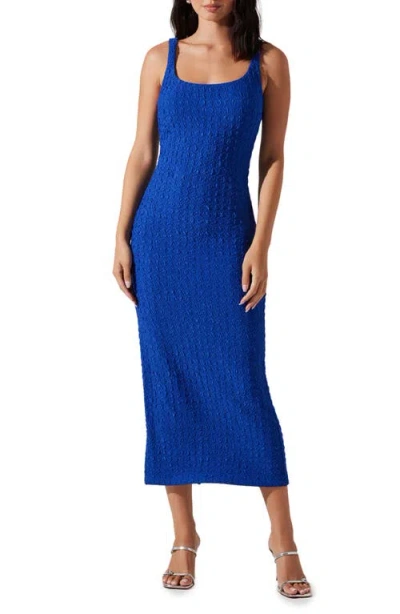 Astr The Label Minelli Sleeveless Sheath Dress In Royal Blue