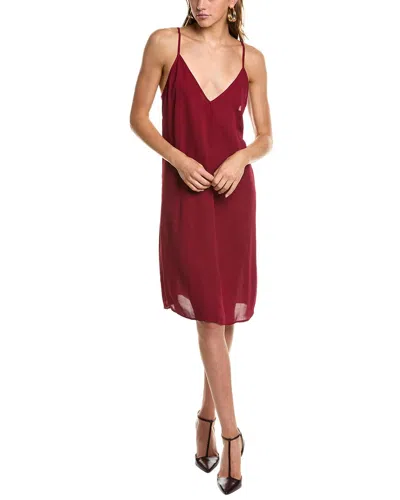 Astr The Label Mona Midi Dress In Red