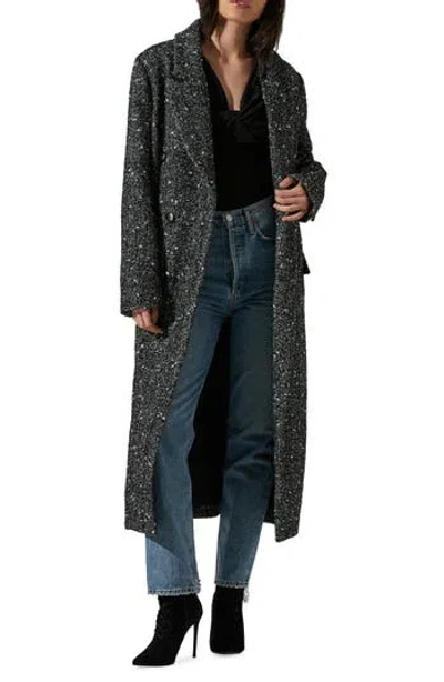 Astr The Label Morana Coat In Black Boucle