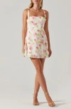 Astr The Label Nacrissi Floral Mini Sundress