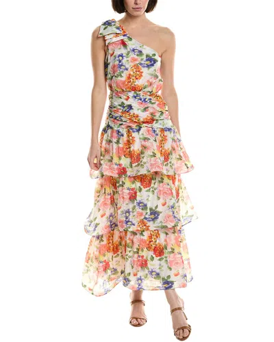 Astr The Label Natali Maxi Dress In Multi