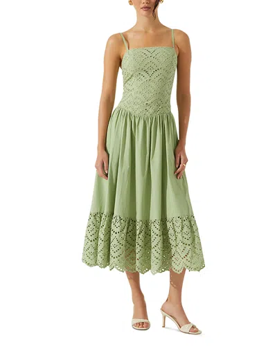 ASTR ASTR THE LABEL NATHALIA EYELET DRESS