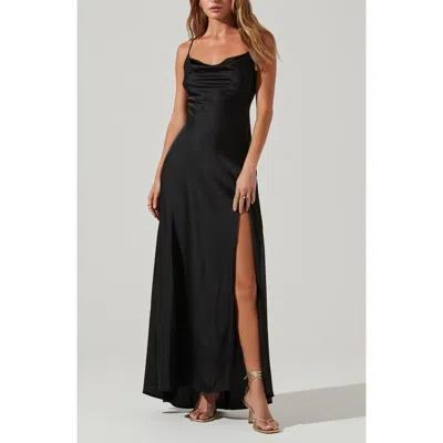 Astr The Label Palisades Maxi Dress In Gold