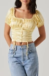 Astr Prisca Top In Yellow